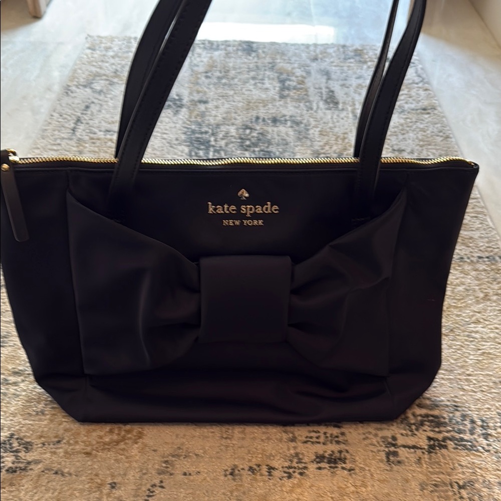 Kate Spade Navy Bow Tote Bag
